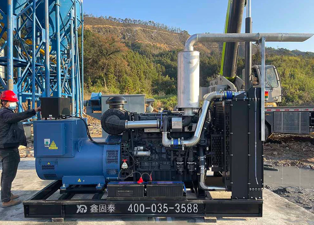 400kW ডিজেল জেনারেটর সেট রক্ষণাবেক্ষণ।